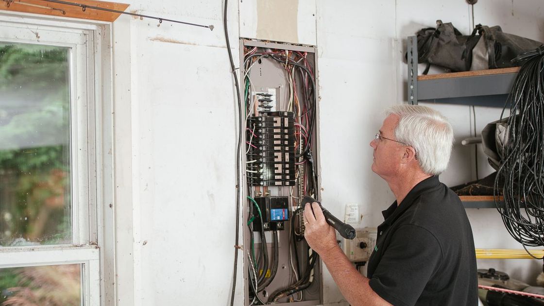 A two-person electrical firm